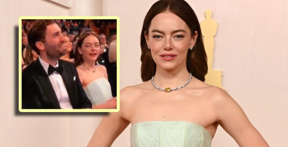Emma Stone Jimmy Kimmel Oscars