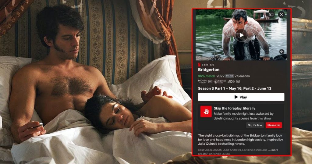 Netflix skip the foreplay