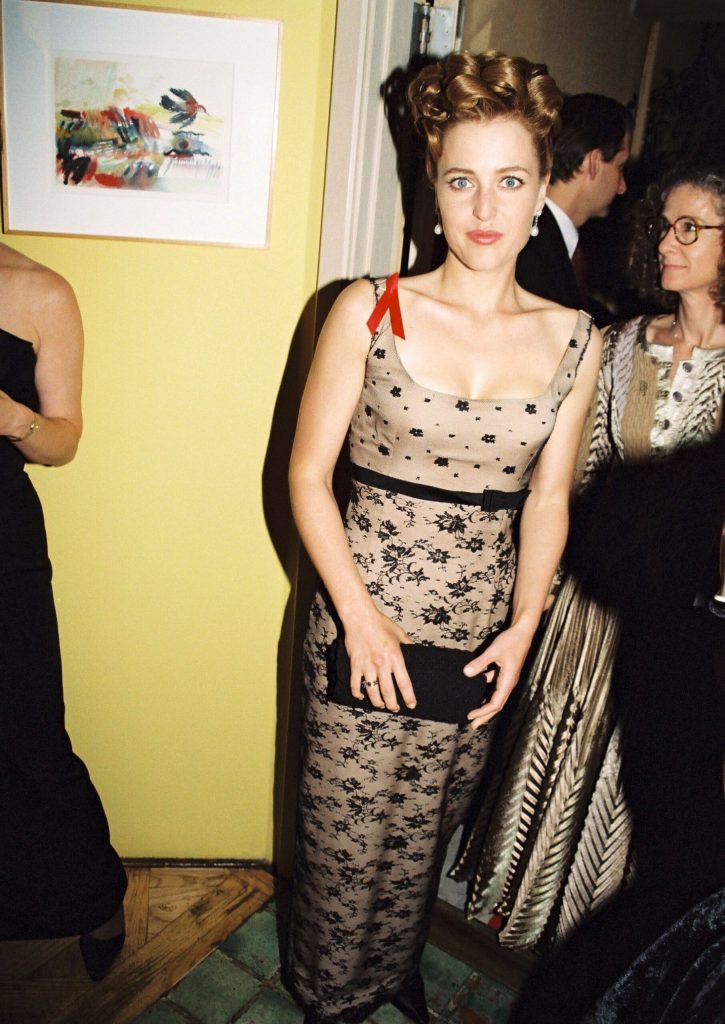 Gillian Anderson young