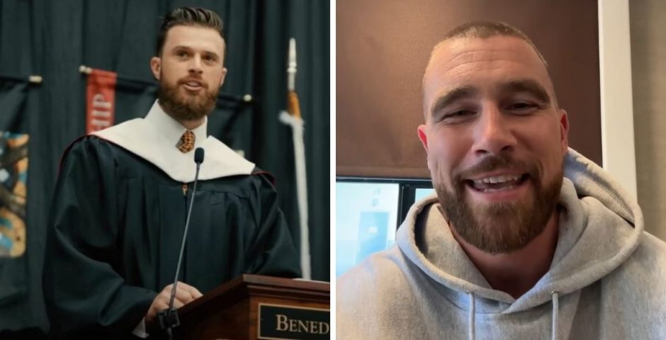Travis Kelce Harrison Butker friends