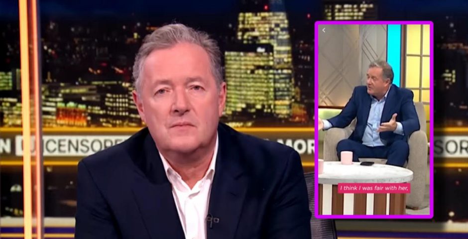 Piers Morgan Fiona Harvey