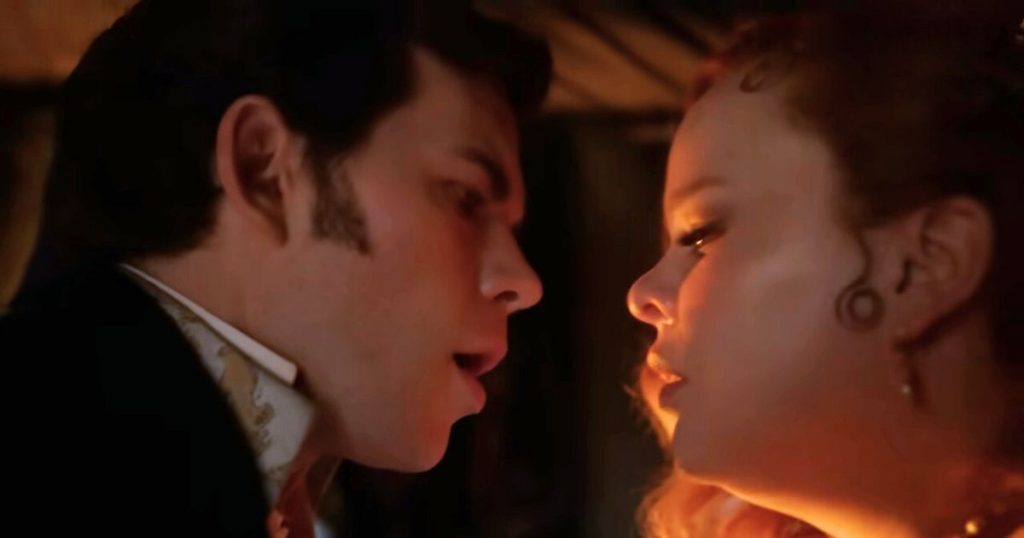 Bridgerton book carriage scene