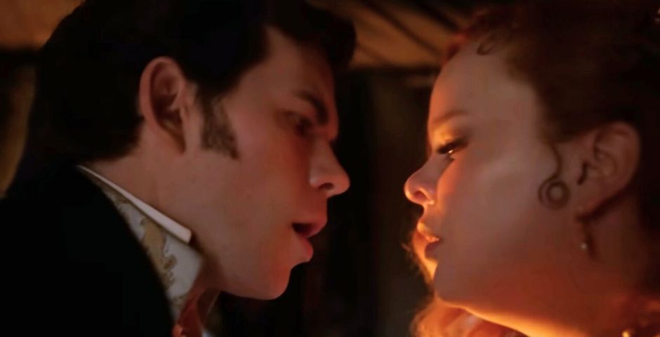Bridgerton book carriage scene