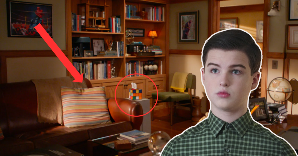 Young Sheldon easter eggs