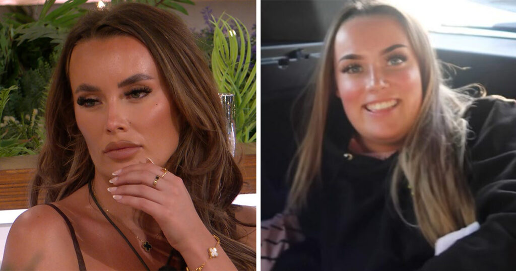 Harriett before Love Island