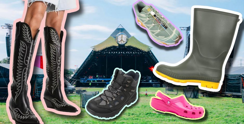 Glastonbury footwear vibe