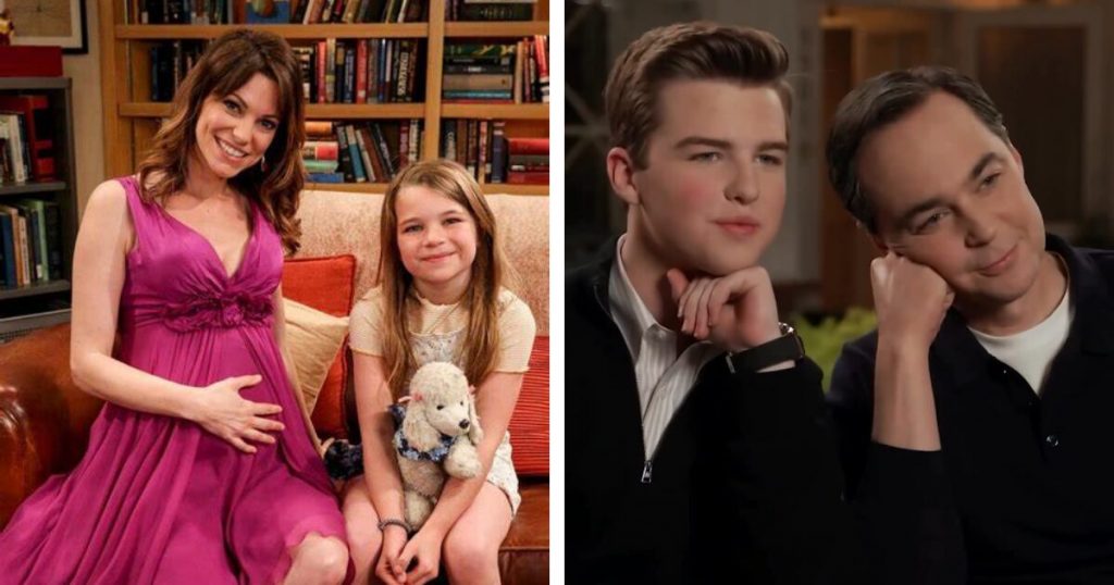 Young Sheldon Big Bang Theory transformations