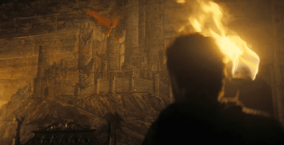 House Dragon mural