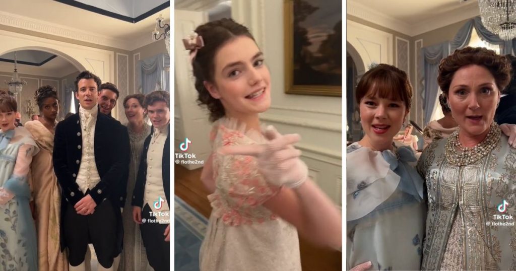 Bridgerton cast TikTok