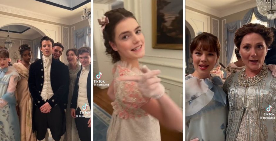 Bridgerton cast TikTok