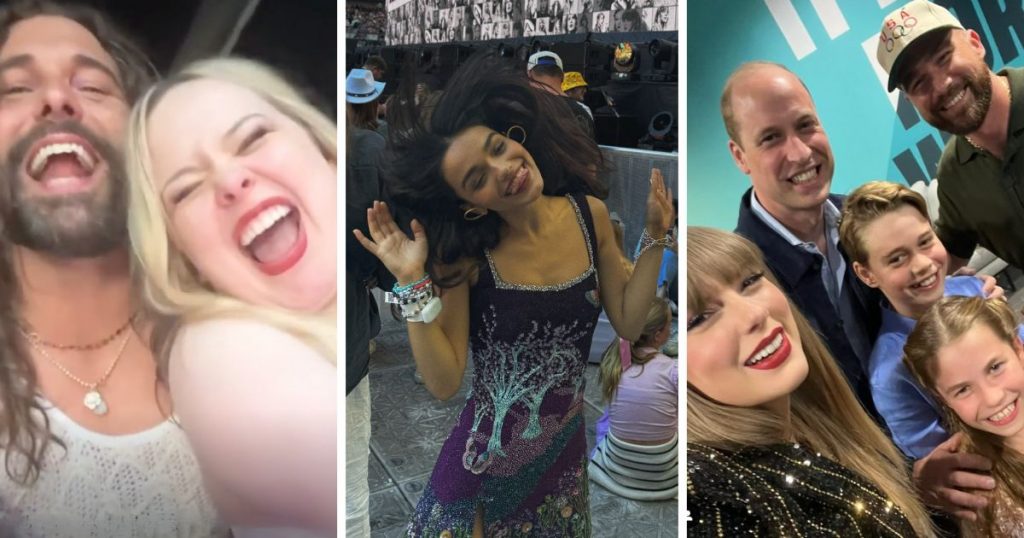 Eras Tour celebrities