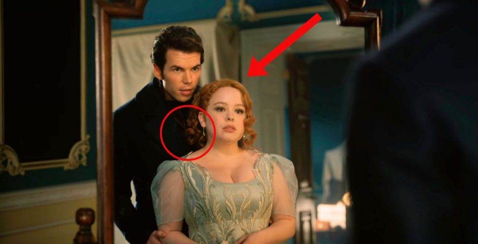 Bridgerton mirror scene editing error