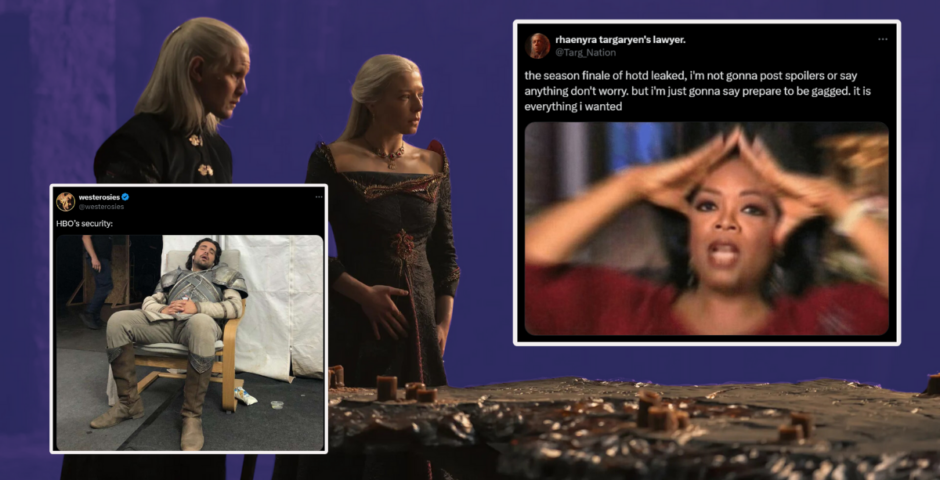House Dragon leaked finale memes