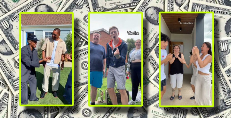 Just give my money tiktok
