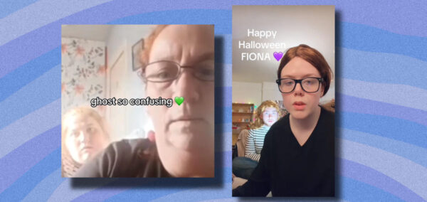 Fiona is that a ghost behind you