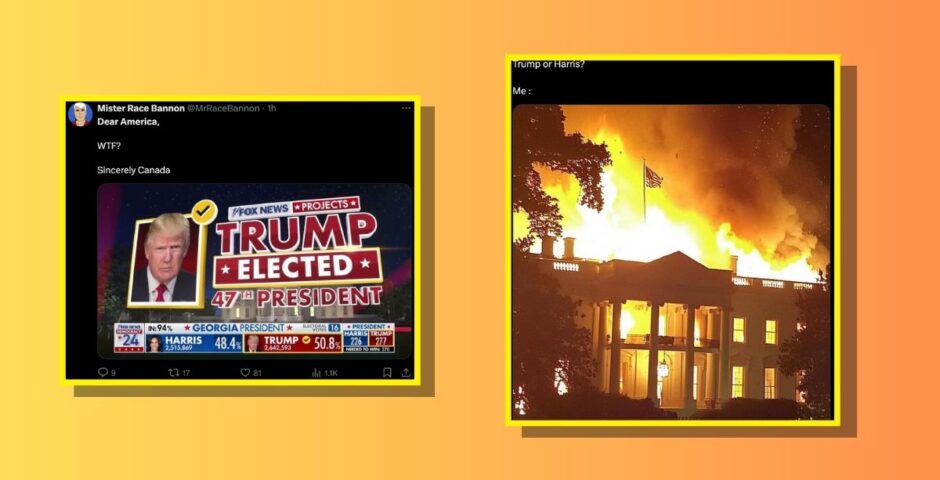 u.s. election reactions