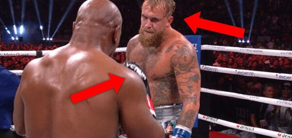 mike tyson jake paul staged