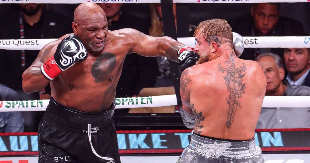 jake paul mike tyson scripted