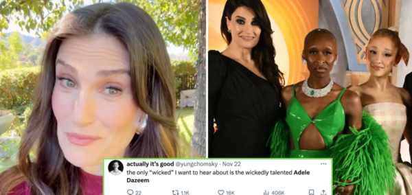 Adele Dazeem Idina Menzel