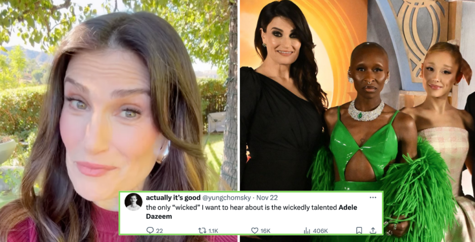 Adele Dazeem Idina Menzel