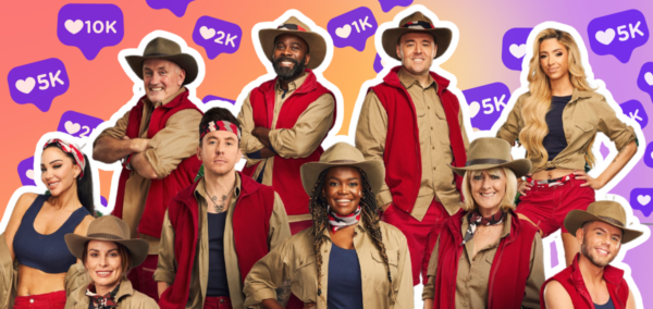 I'm a Celeb instagram Followers
