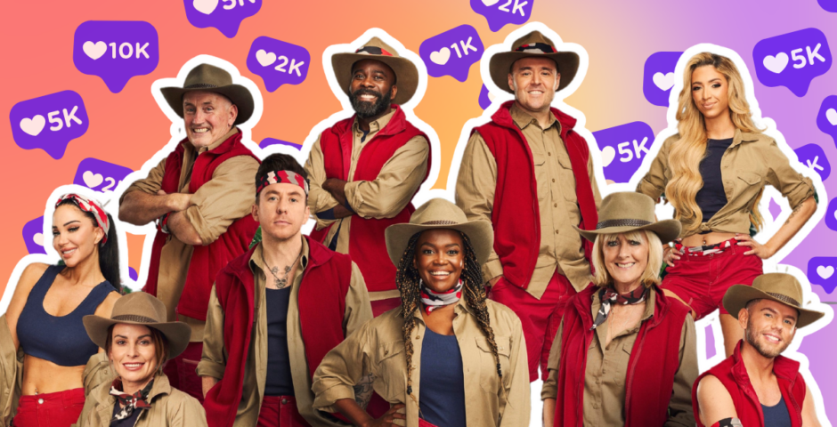 I'm a Celeb instagram Followers