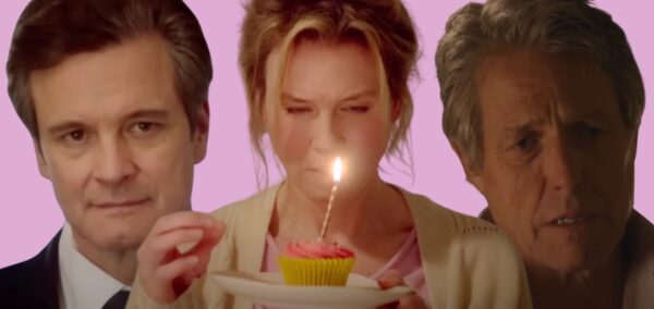 Colin Firth, Renee Zellwegger and Hugh Grant in Bridget Jones