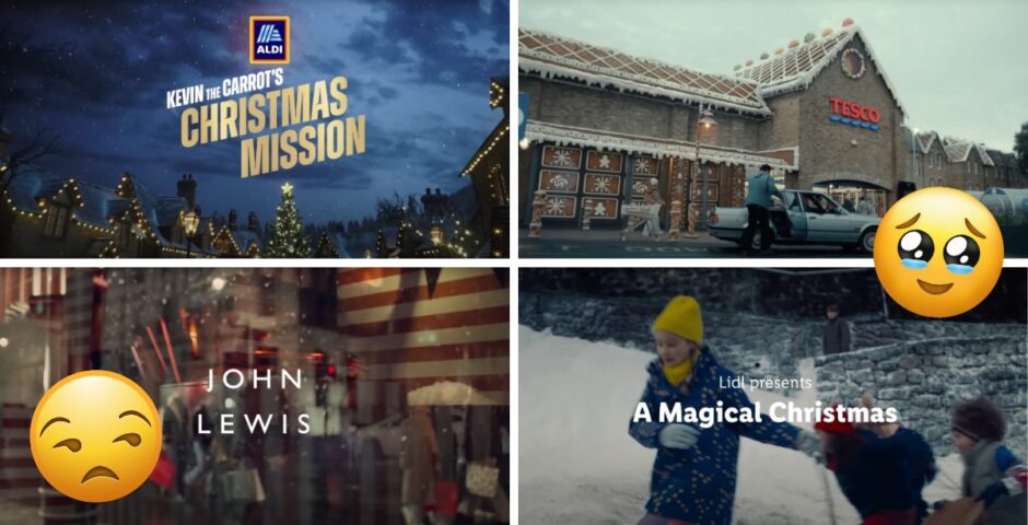 Aldi, Tesco, John Lewis and Lidl Christmas adverts