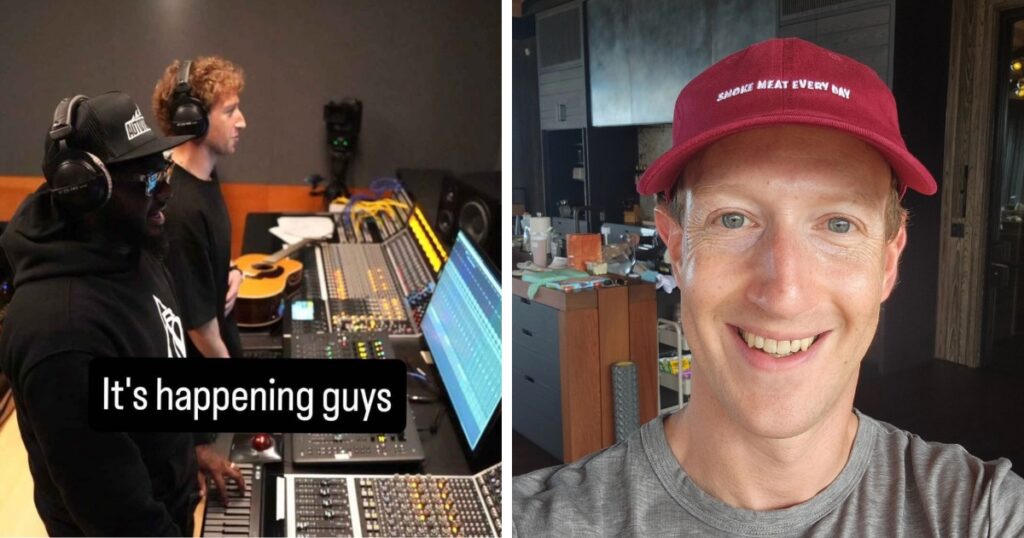 Mark Zuckerberg and T-Pain friendship