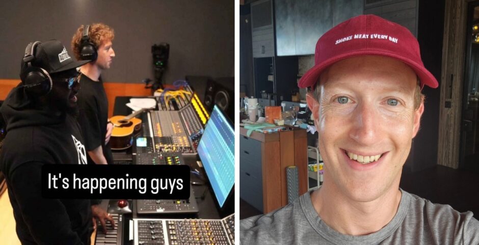 Mark Zuckerberg and T-Pain friendship