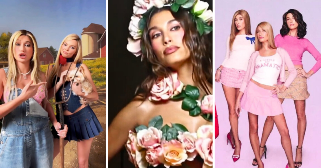hailey bieber halloween outfits
