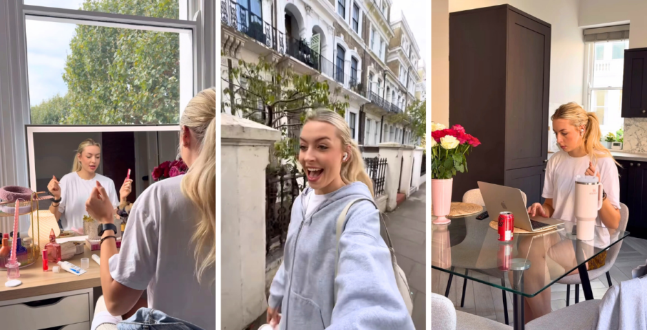 london influencer daily routine