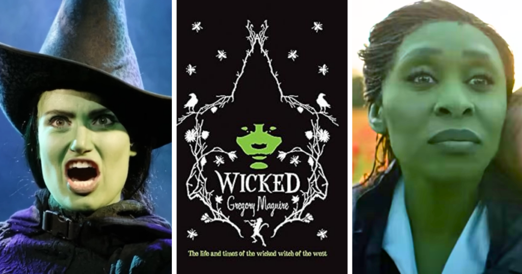 wicked musical book film move differences changes elphaba