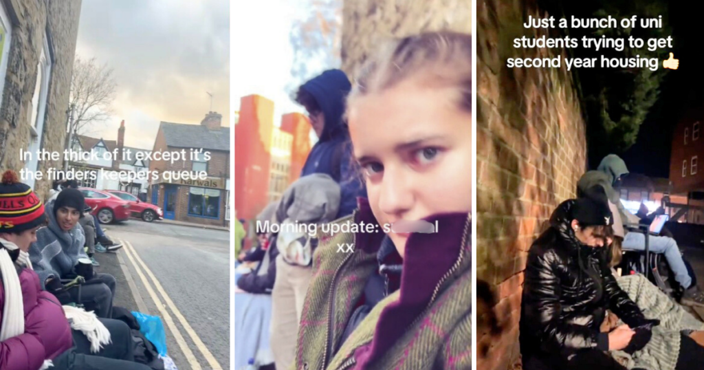 oxford brookes uni houses queue overnight so grim honestly