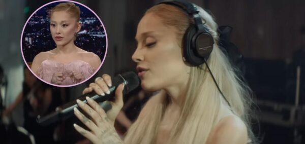 Ariana Grande singing and Wicked interview