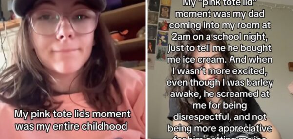 People do the 'pink tote lids' trend on TikTok