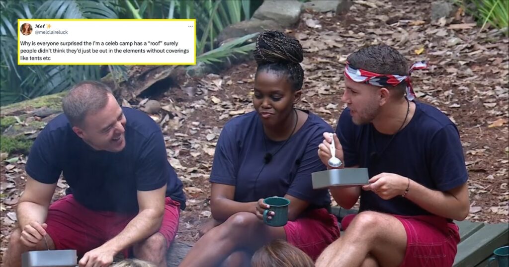 Alan, Oti and Dean on I'm A Celeb
