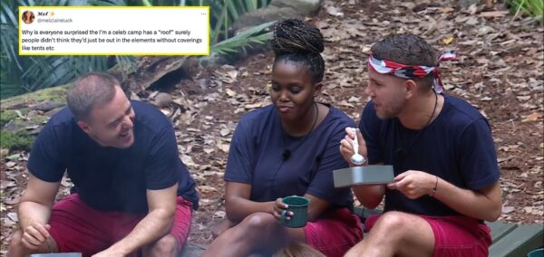 Alan, Oti and Dean on I'm A Celeb