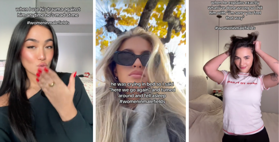 women in male fields tiktok