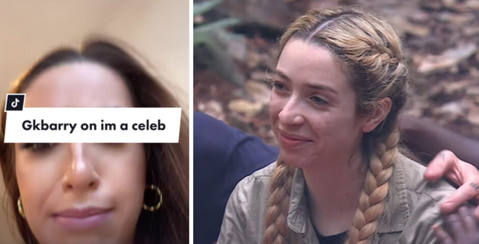 GK Barry predicted I'm A Celeb in TikTok