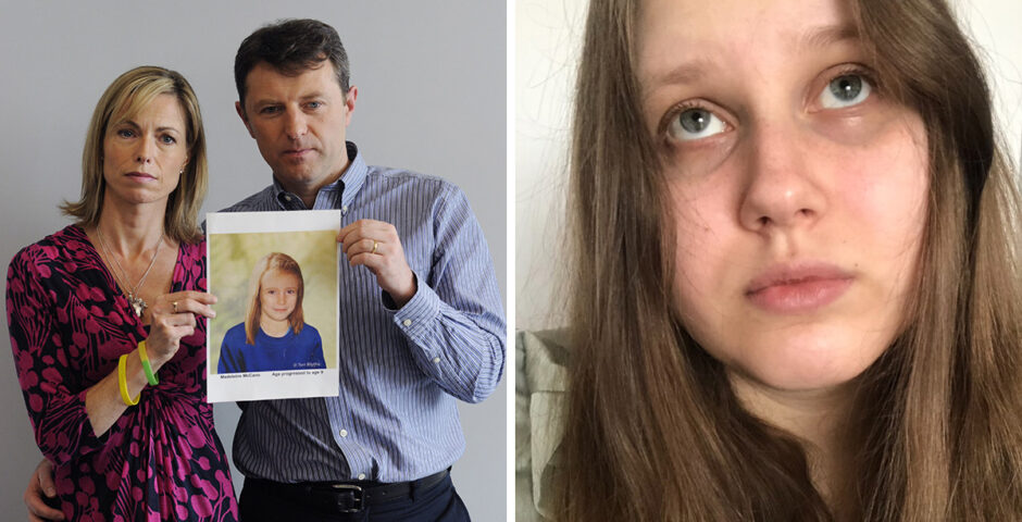 Kate and Gerry McCann with Julia
