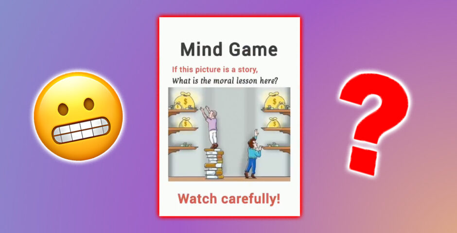 brainteaser about money and morals