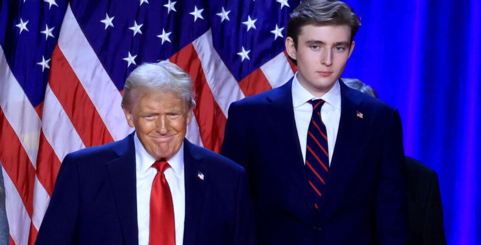 how tall is Barron Trump