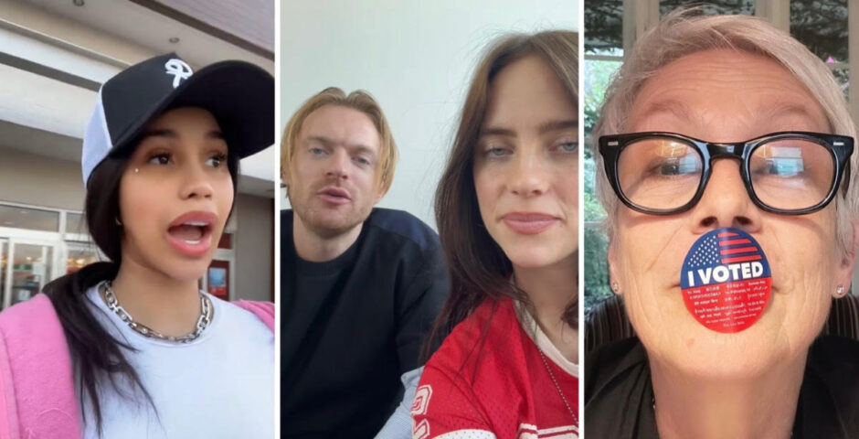 celebrity reactions to election