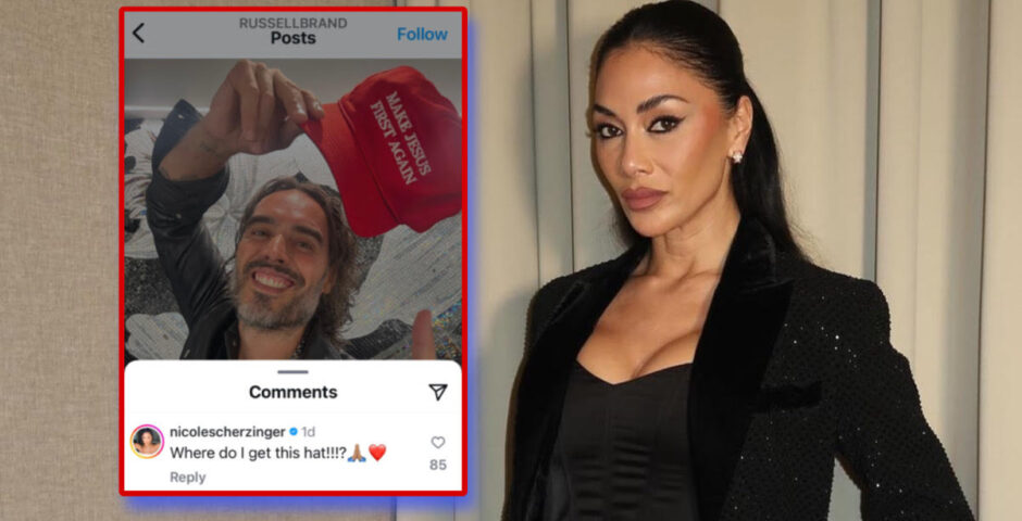 Nicole Scherzinger Trump Russell Brand