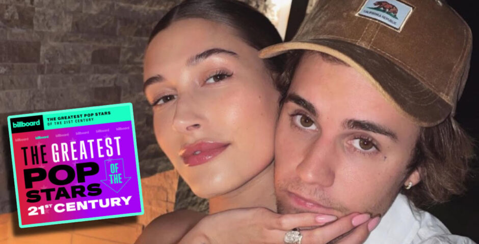 Hailey Bieber Billboard Justin