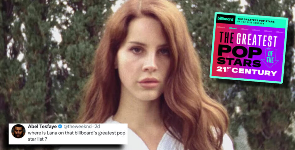 Lana Del Rey snubbed Billboard
