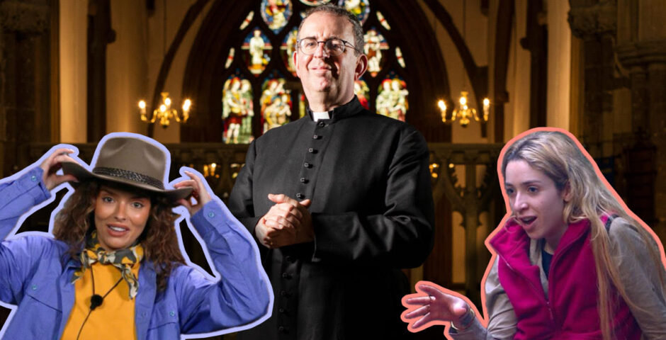 I'm A Celeb vicar reverend difference priest