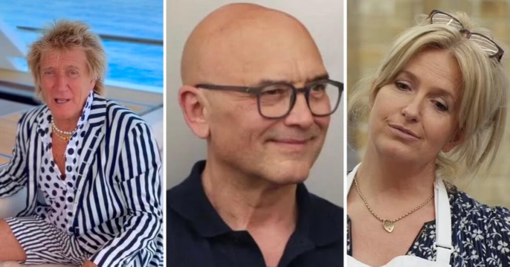 Gregg Wallace Rod Stewart
