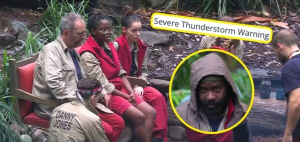 i'm a celeb camp evacuated